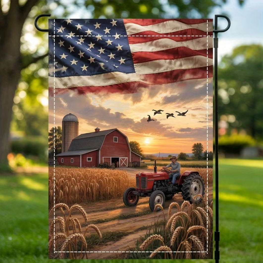 12x18 Garden Flags - Country Farm and Western
