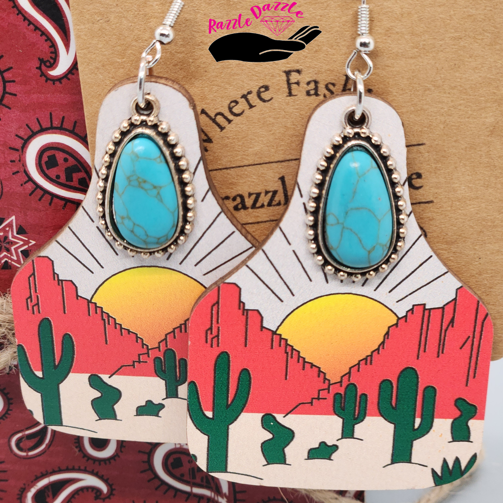Desertscape Cow Tag